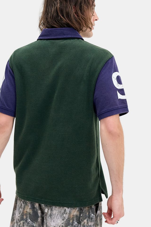Polo a Maniche Corte Verde Heritage BDG #3