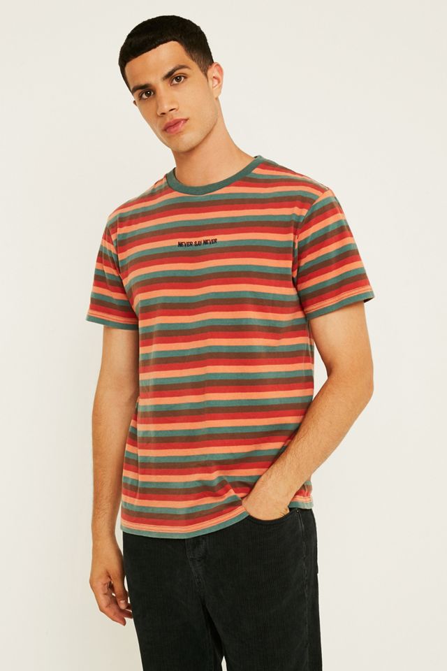 Urban Outfitters – Gestreiftes T-Shirt „Billie“ mit Stickerei #2