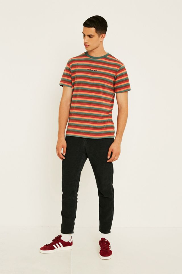 Urban Outfitters – Gestreiftes T-Shirt „Billie“ mit Stickerei #4