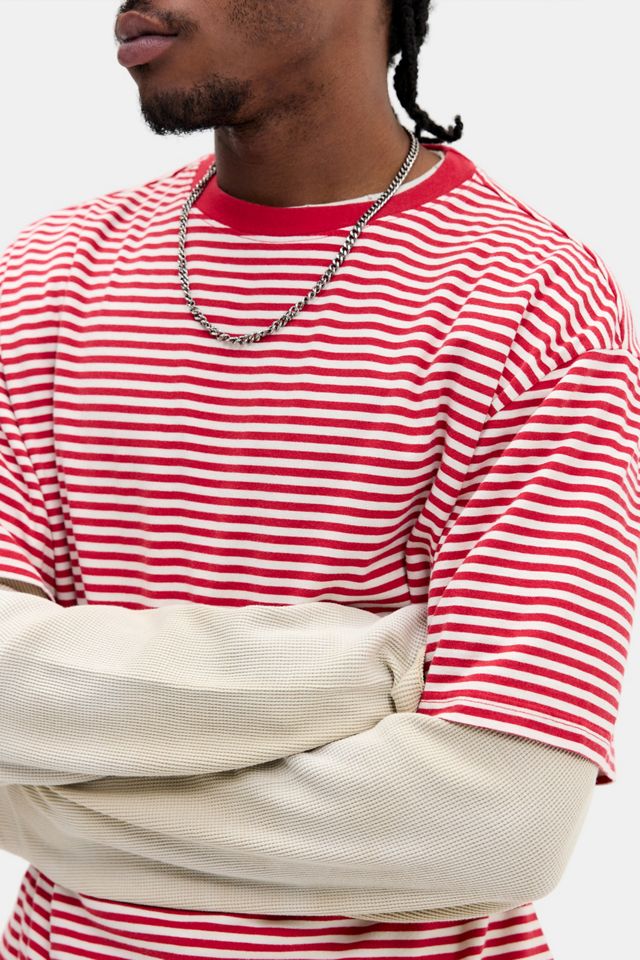 BDG Gestreiftes Kurzarm-T-Shirt #2