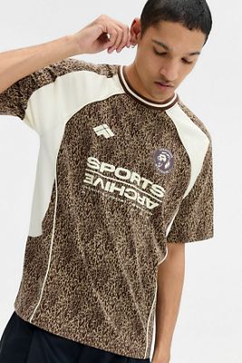 T-shirt à panneau imprimé iets frans...