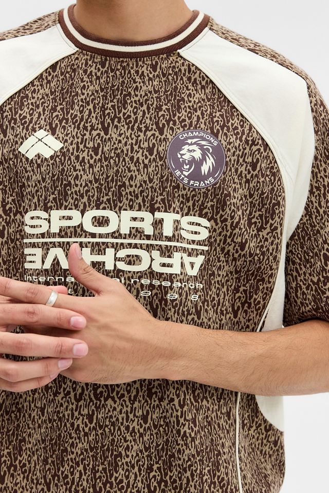 iets frans... Bedrucktes Panel-T-Shirt #2
