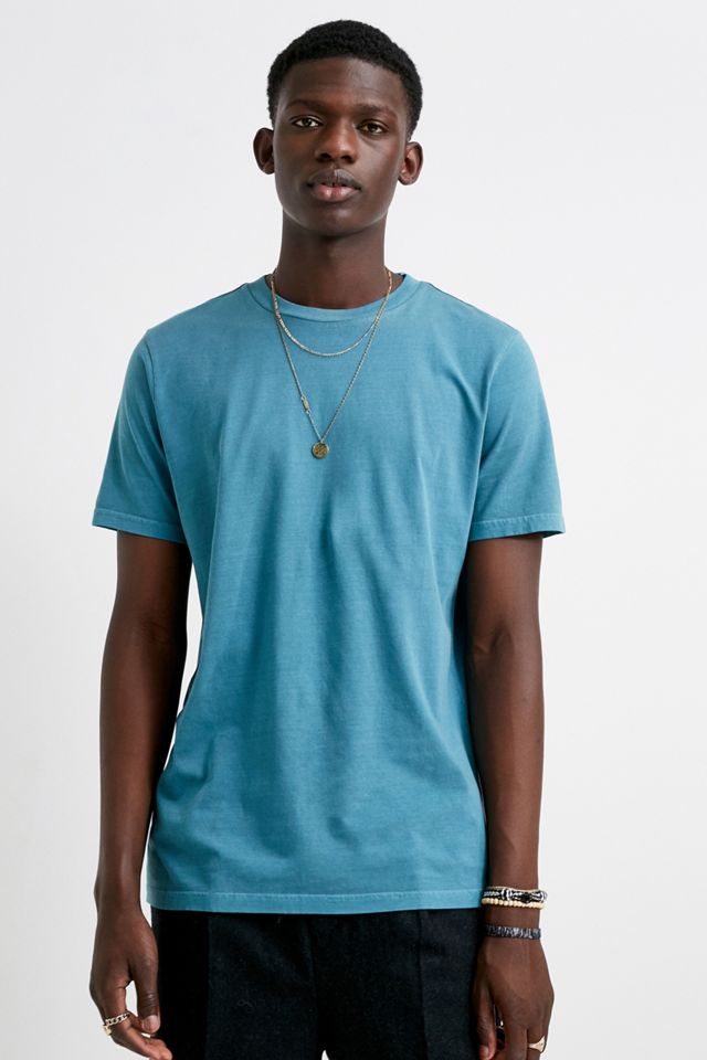 UO - T-shirt coupe classique turquoise #2