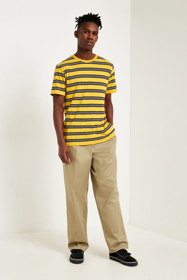 UO Billy Stripe Short-Sleeve Mustard T-Shirt #3