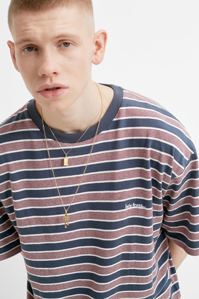iets frans... Autentica T-shirt a maniche corte a righe #2