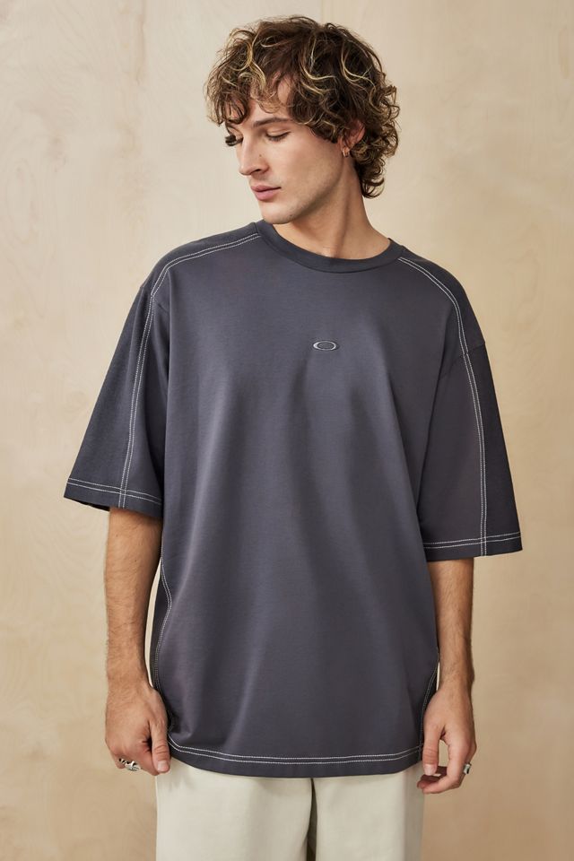 Oakley Grey Dual French Terry T-Shirt