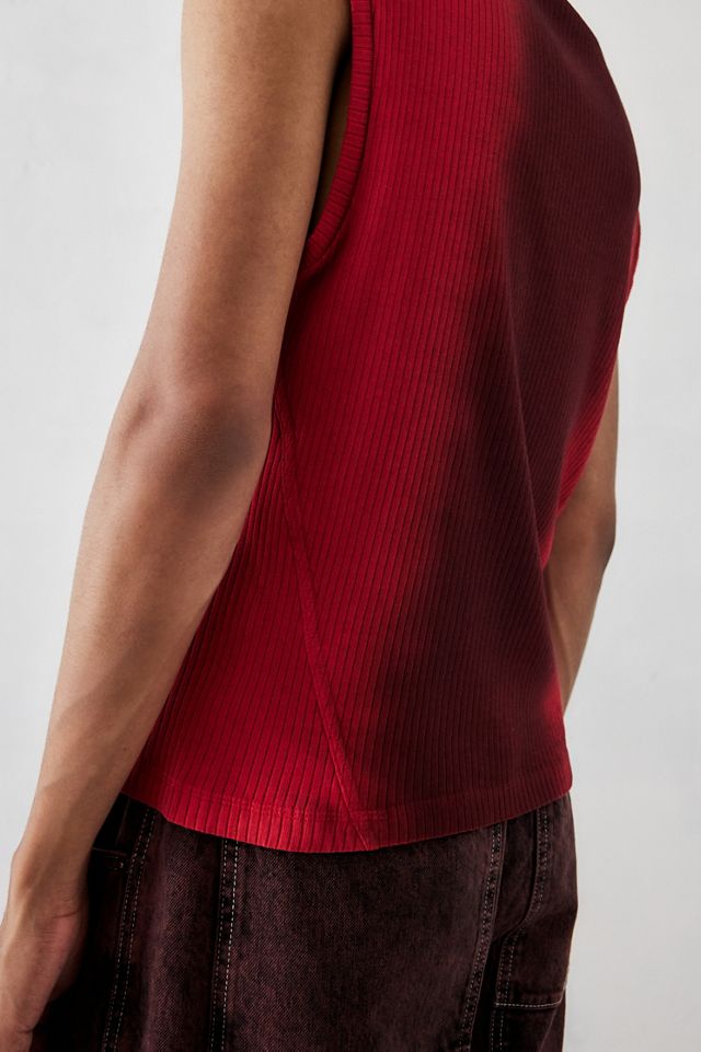 Jaded London Red Dye Placement Tank Top | Urban Outfitters UK