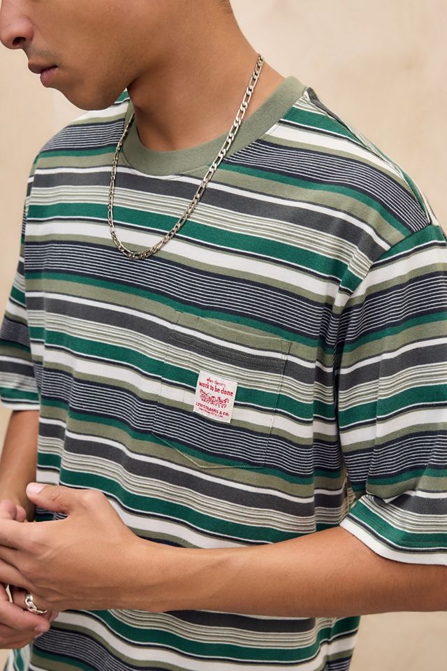T-shirt a maniche corte a righe Levi's Darlin #1