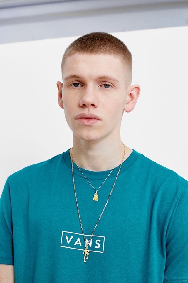 Vans Easy Box Logo Camiseta Teal #1