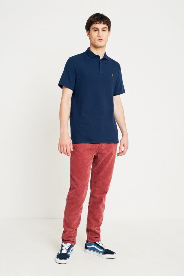 Farah Pendleton Yale Blue Polo Shirt #2