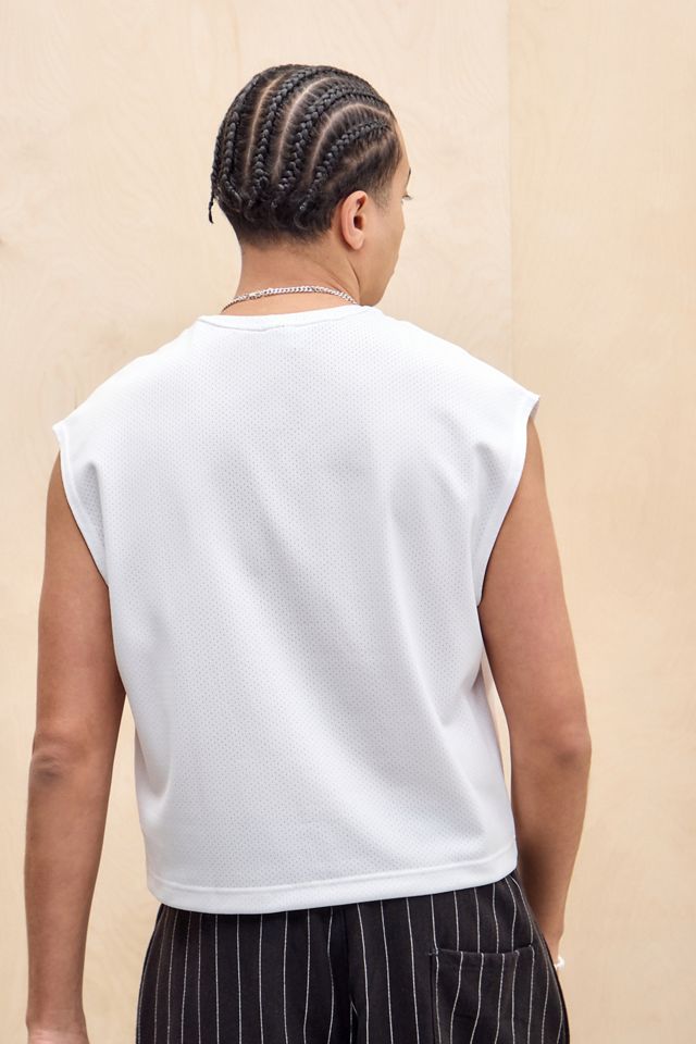 Nike Swim UO Exclusive White Boxy Top #3
