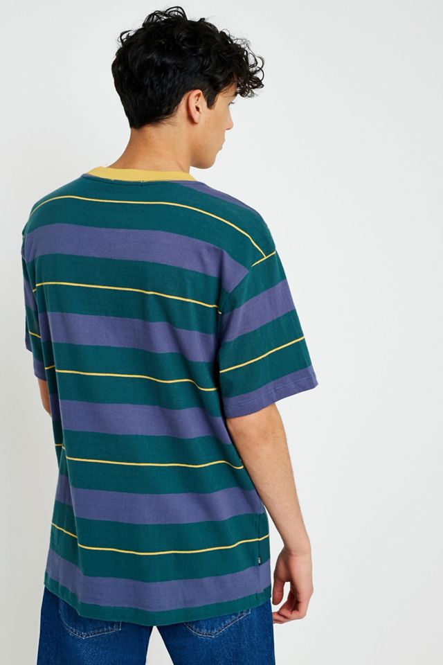 OBEY Green Stripe T-Shirt #2