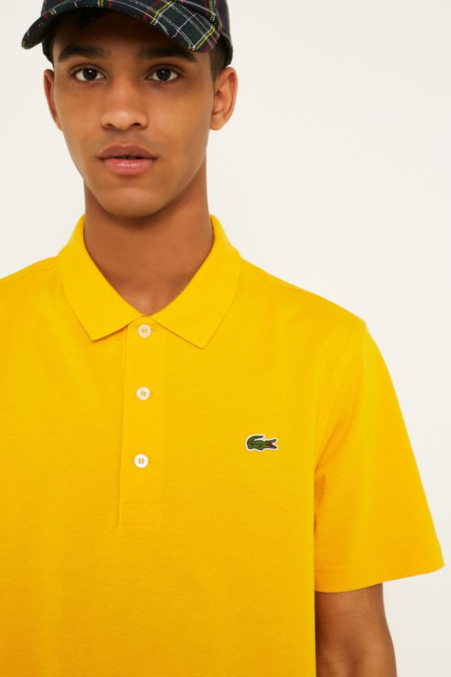 Gold lacoste shirt new arrivals