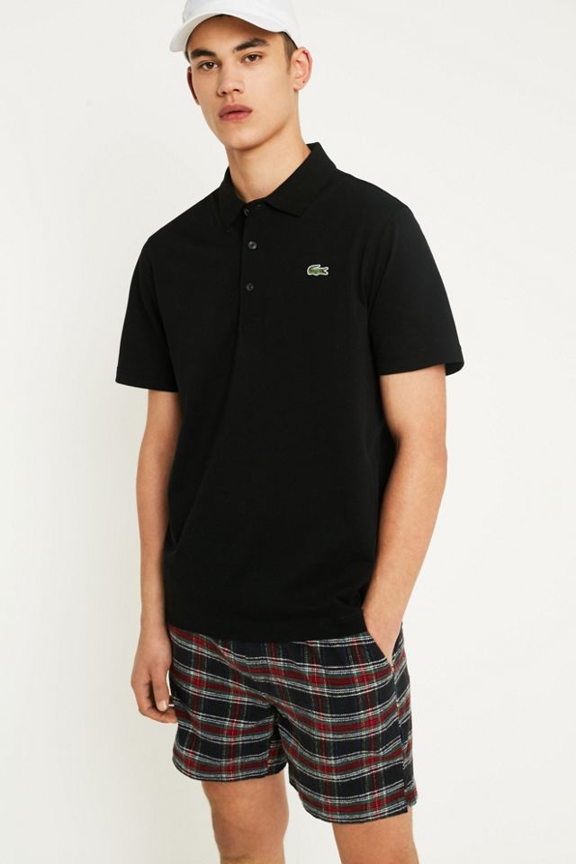 Lacoste Black Short-Sleeve Polo Shirt  #1