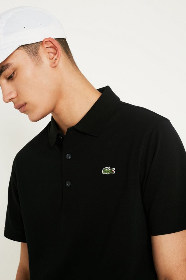 Lacoste Black Short-Sleeve Polo Shirt  #3
