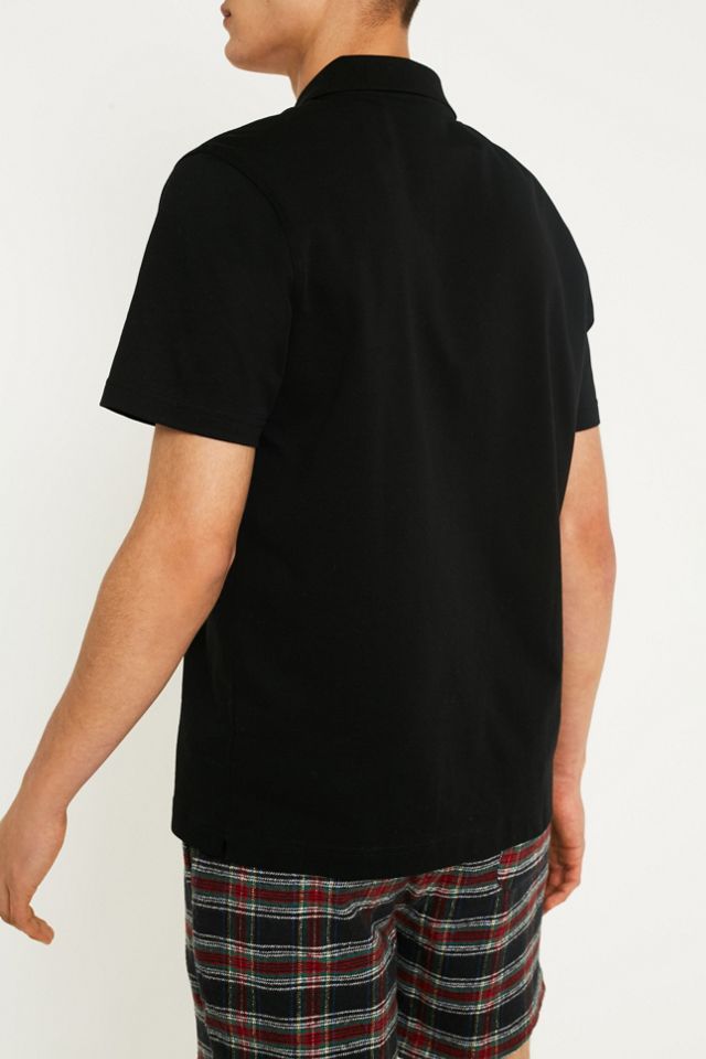 Lacoste Black Short-Sleeve Polo Shirt  #4