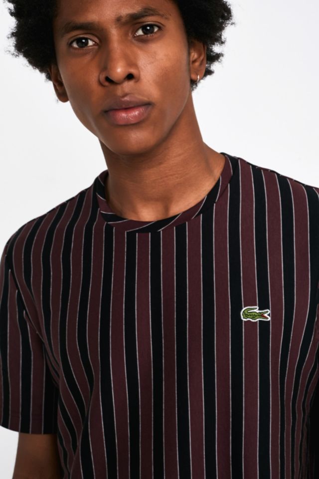 Burgundy lacoste 2025 t shirt