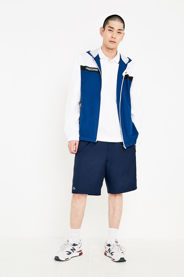 Lacoste SPORT - Polo blanc à motif filet #2