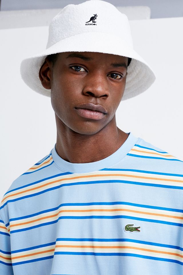 Lacoste LIVE T-Shirt a Righe Blu #1