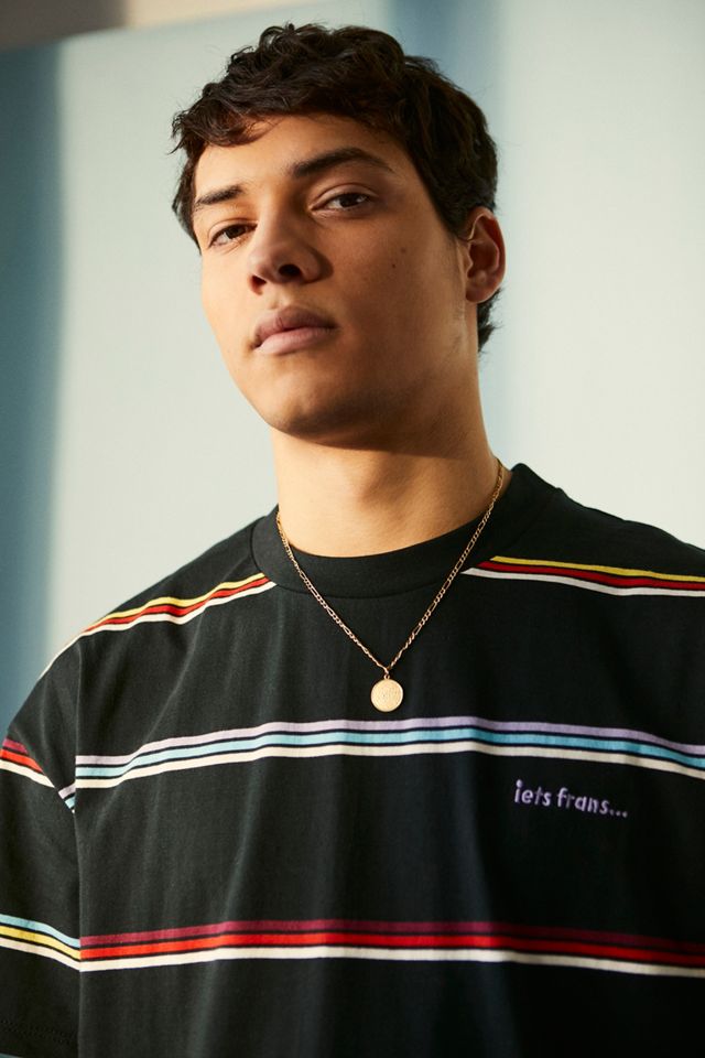 iets frans... – Gestreiftes T-Shirt in Schwarz #2