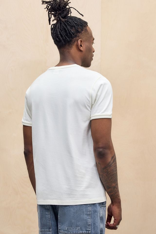 UO Ecru Einfarbiges Ringer T-Shirt #3