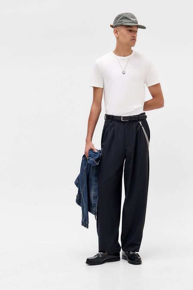 UO Weißes Kurzarm Slim T-Shirt #1