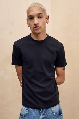 T-shirt à manches courtes slim noir UO