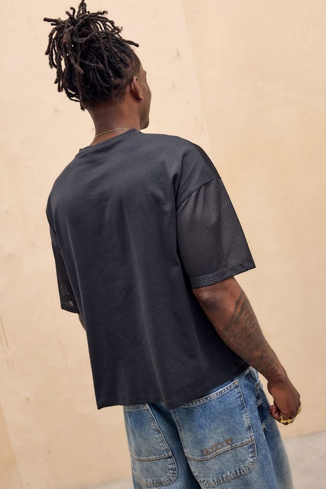 iets frans... Black Short Sleeve Airtex Sport T-Shirt #2