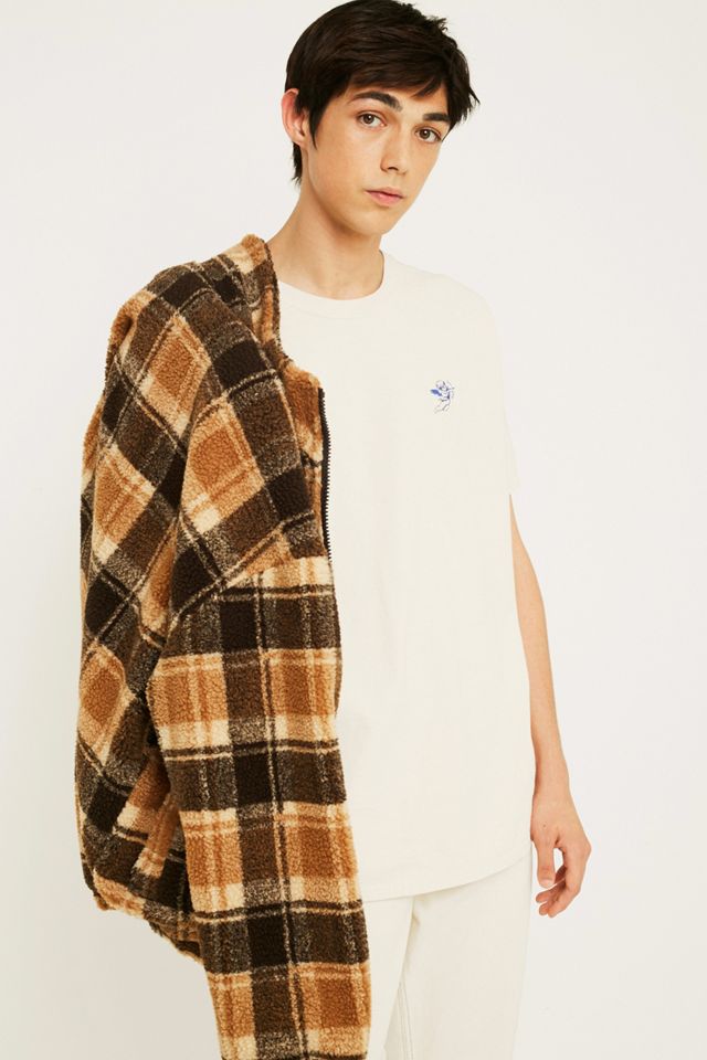 UO T-Shirt In Pietra Cherubino Ricamata #1