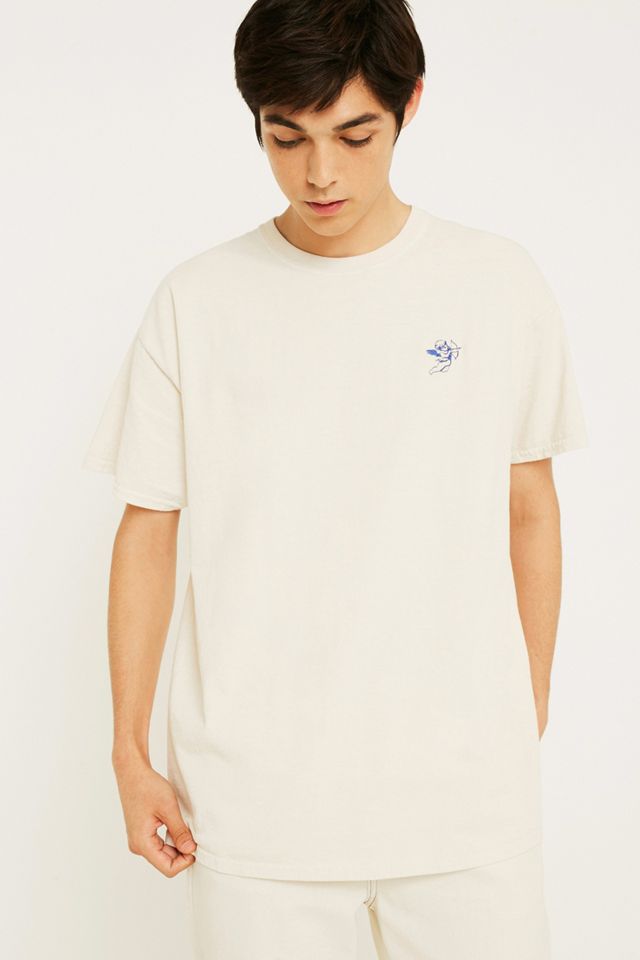 UO T-Shirt In Pietra Cherubino Ricamata #2