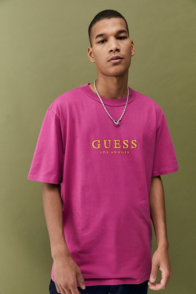 Guess cheap purple shirt