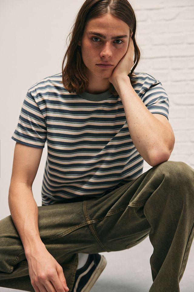 BDG Stripe Bonfire T-Shirt #1