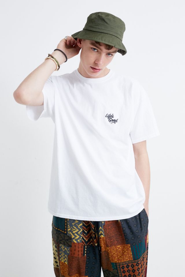 UO Life's Good White T-Shirt | Urban Outfitters UK