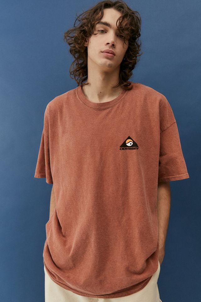 UO Overdyed Rust Odyssey T-Shirt #2
