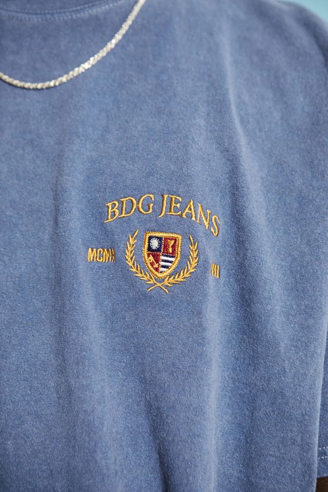 Camiseta BDG Navy Crest #1