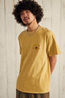 BDG Yellow Crest T-Shirt | Urban Outfitters UK