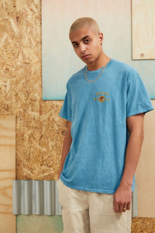 BDG Blue Crest T-Shirt | Urban Outfitters UK