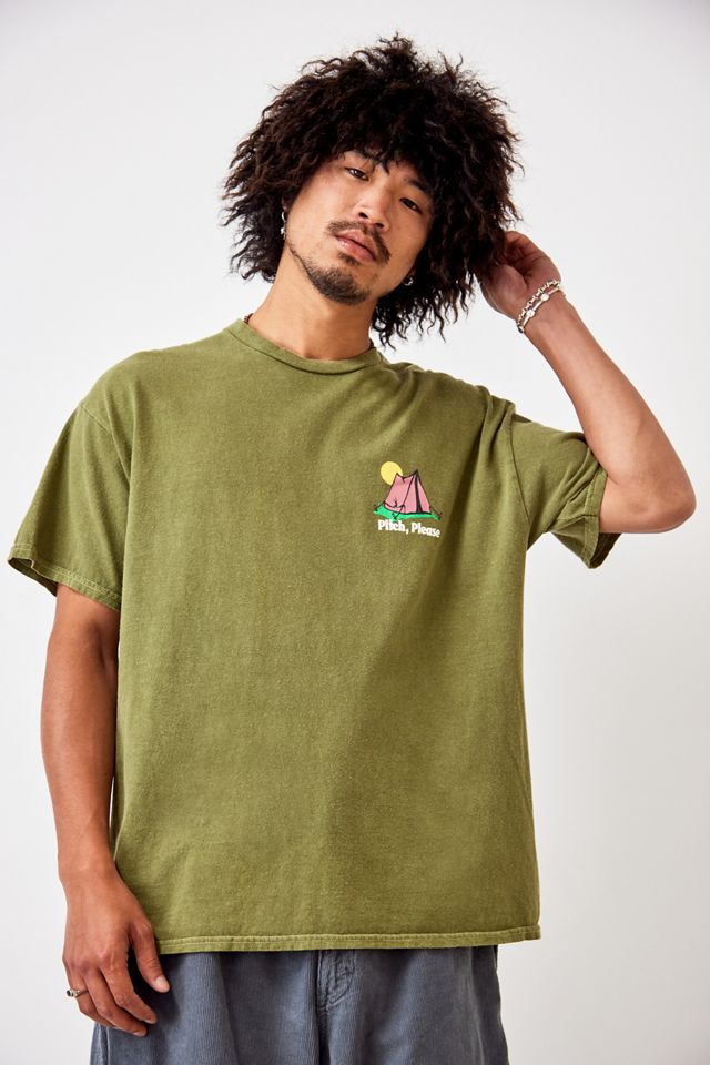 UO Khaki Pitch Please T-Shirt #1