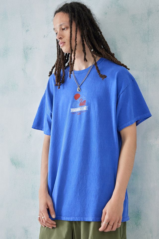 UO Blue Yamanaka Lake T-Shirt #2