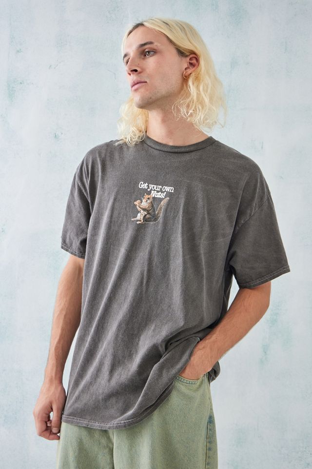 UO Brown Get Your Own Nuts T-Shirt  #2