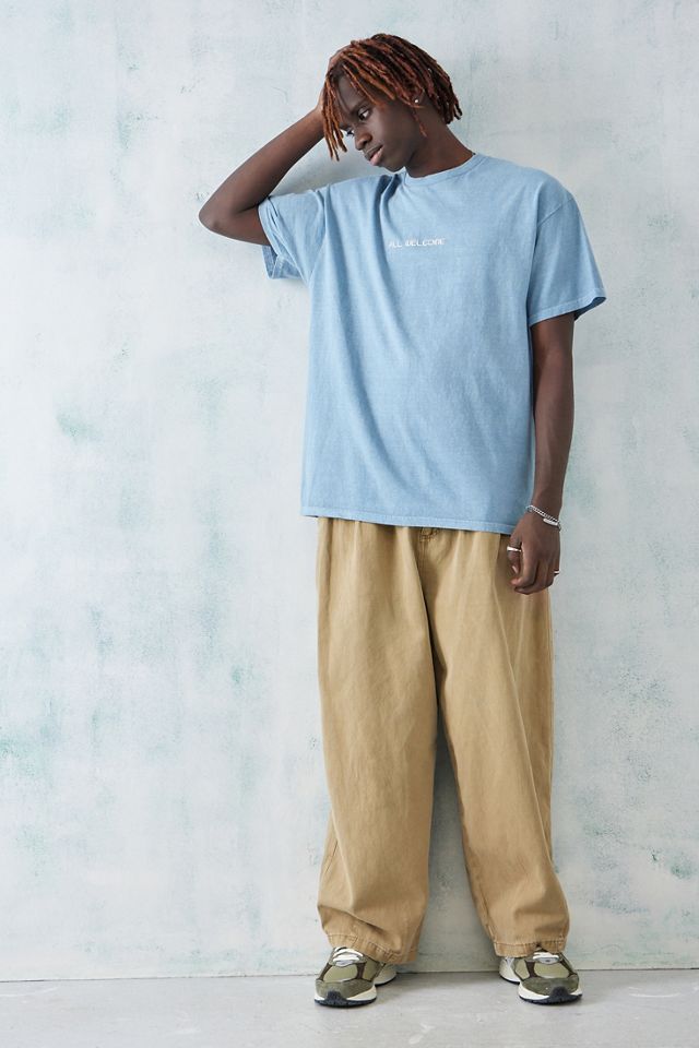 Camiseta Bordada UO Blue All Welcome #2
