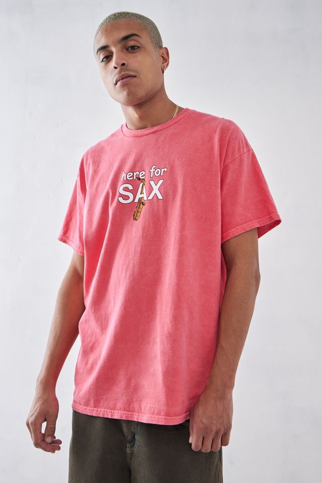 T-shirt UO Rouge Here For Sax #1