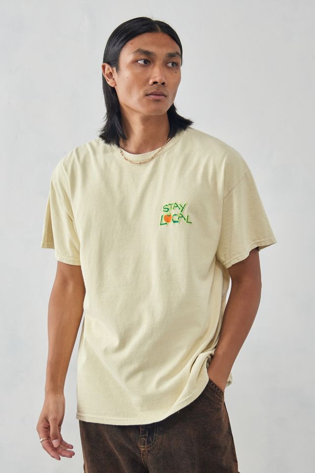 Urban outfitters outlet yellow shirt