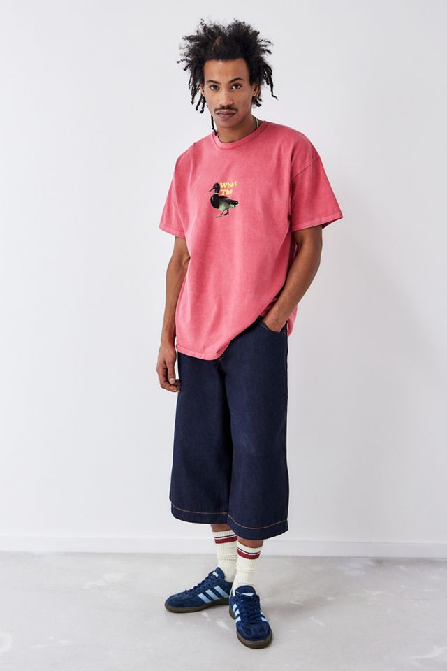 UO Red What The Duck T-Shirt  #2