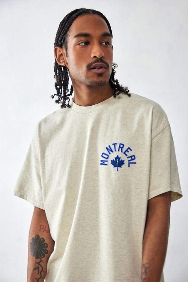 UO Ecru Montreal Motif TShirt Urban Outfitters UK