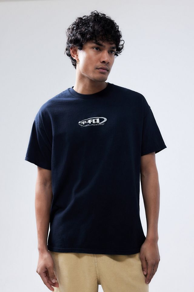 UO Black Peace & Harmony T-Shirt #1