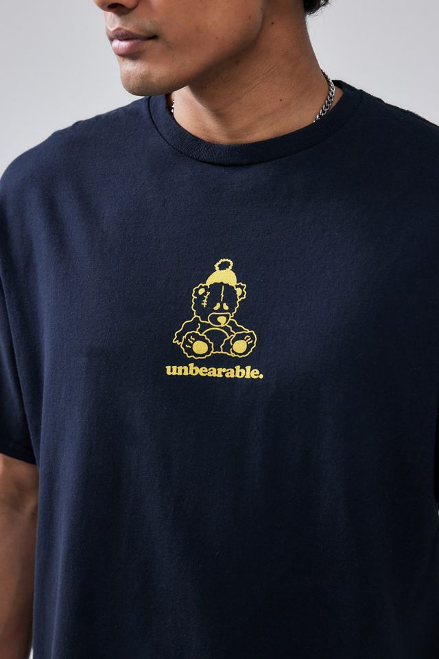 UO Schwarz Unerträglich T-Shirt #1