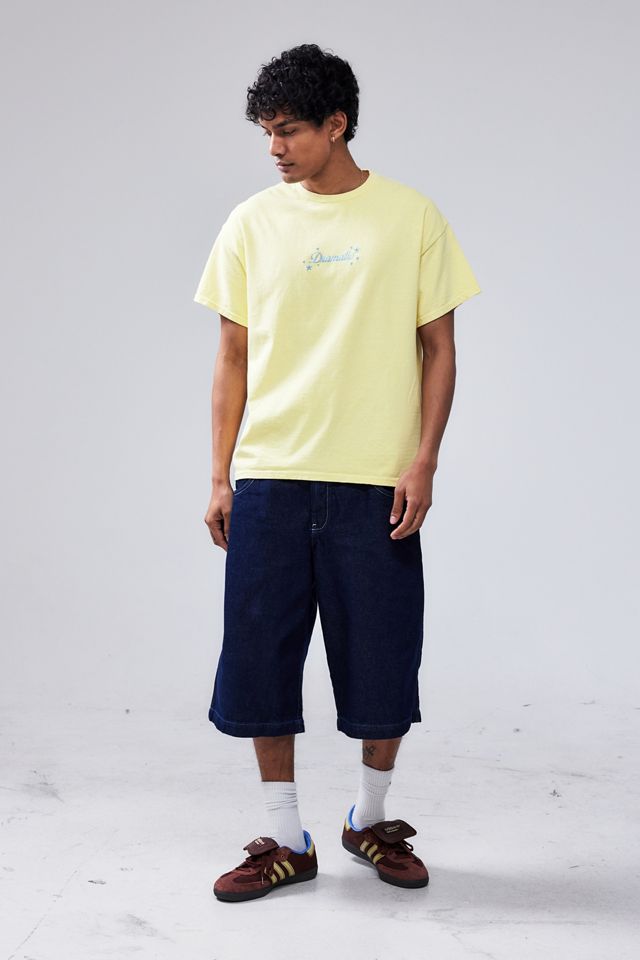 UO Yellow Dramatic T-Shirt | Urban Outfitters UK