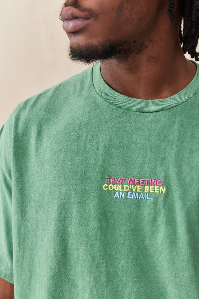 T-shirt de réunion vert UO #1