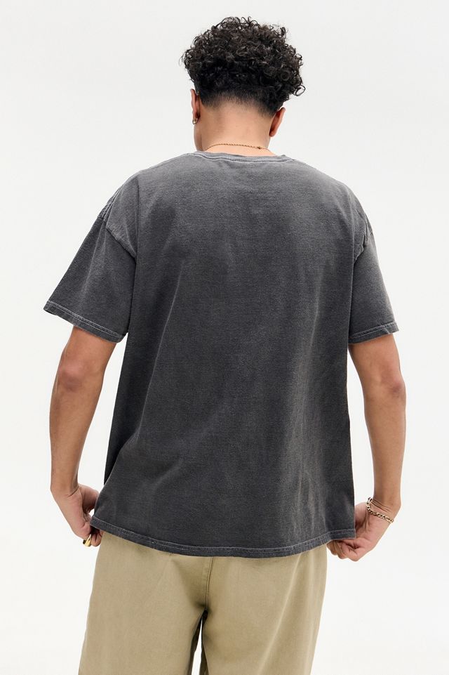 T-shirt UO Noir Koi Poisson #3